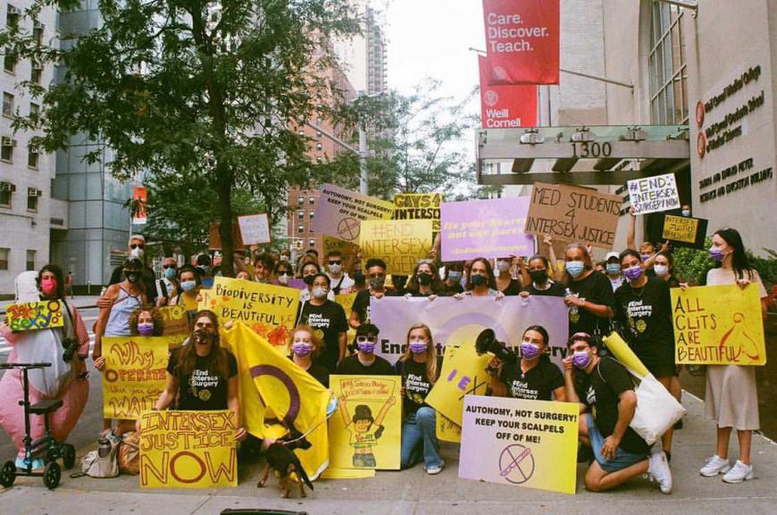 Intersex Genital Mutilation (IGM) Protest