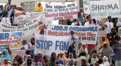 Protest to stop FGM