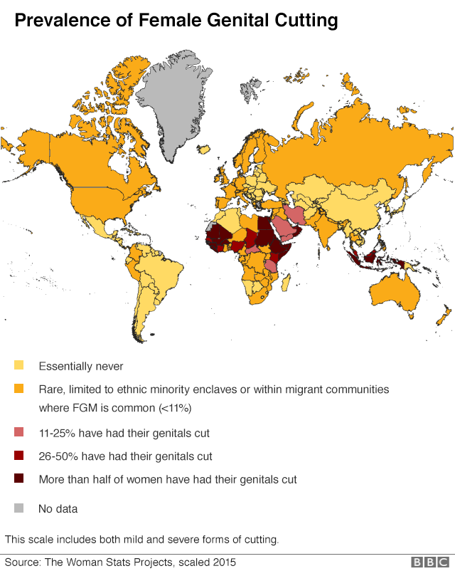 Prevalence of Female Genital Cutting