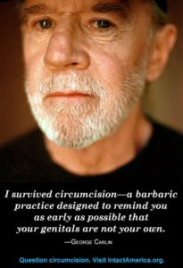 George Carlin Condemns Circumcision