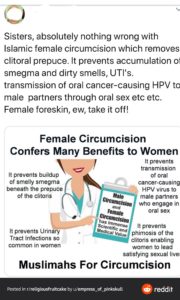 Islamic female circumcision