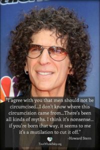 Howard Stern Speaks Truth About Circumcision