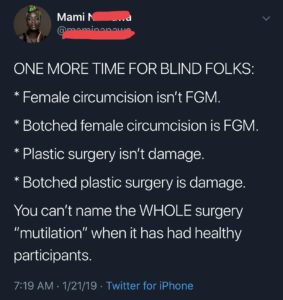 Female Circumcision FGM